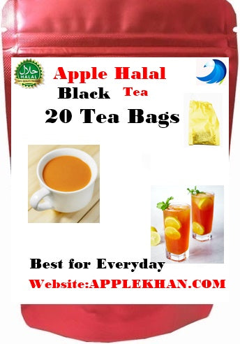 Apple Halal Black Tea Bags