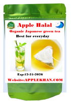 Apple Halal Organic Japanese Green Tea