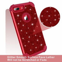 A-iPhone 7 & 8 Plus Case Luxury Glitter Sparkle Bling Heavy Duty