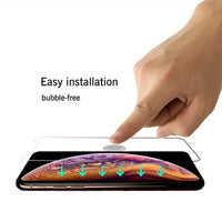 Apple iPhone Xs and iPhone X Screen Protector [3 Pack][5.8inch Display] Tempered Glass,2.5D Edge Advanced HD Clarity Work Most Case