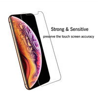 Apple iPhone Xs and iPhone X Screen Protector [3 Pack][5.8inch Display] Tempered Glass,2.5D Edge Advanced HD Clarity Work Most Case