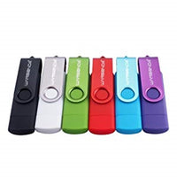 Best  USB Flash Drive  2 in 1 USB Memory Stick Micro Port & USB 2.0 Pen Drive for Android Devices/PC/Tablet/Mac (16GB, Blue)