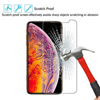 Apple iPhone Xs and iPhone X Screen Protector [3 Pack][5.8inch Display] Tempered Glass,2.5D Edge Advanced HD Clarity Work Most Case