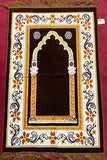 Islamic Prayer Rug brown color