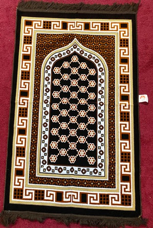 Chain Flower Prayer Rug