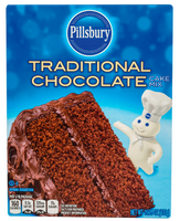 Pillsbury Traditional Chocolate Cake Mix, 15.25-oz. Boxes