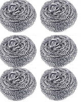 Stainless Steel Sponges, Scrubbing Kitchen & Bath: