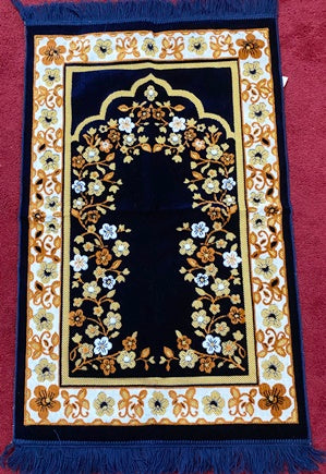 Islamic Prayer Rug flower design
