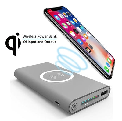 Wireless Charger 30000mAh Power Bank For iPhone X 8 Plus Samsung Note 8 S9 S8 Plus S7 Portable Power bank Mobile Phone Charger