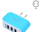 US Plug Wall Charger Station 3 Port USB Charge Charger Travel AC Power Chargers Adapter For Huawei Xiaomi iPhone NK-Shopping