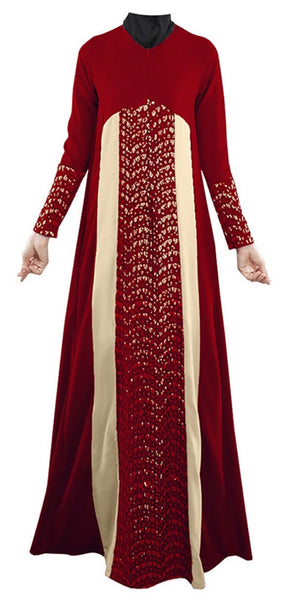 Fashion Abaya Long Sleeve Dresses