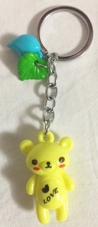 Romantic Teddy Bear Key Ring