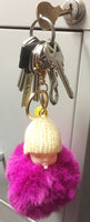Sleeping Baby Key Chain