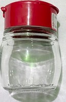 Salt shaker glass bottle