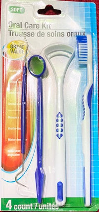 Tongue Scraper Cleaner and toothbrush set