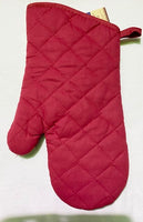 Oven Mitts 1 Pair of Quilted Cotton Lining