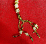 White Prayer 100 Beads Tasbih