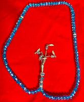Blue Prayer 100 Beads Tasbih
