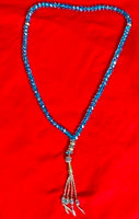 Blue Prayer 100 Beads Tasbih