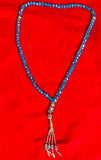 Blue Prayer 100 Beads Tasbih