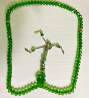 Green  Prayer 100 Beads Tasbih