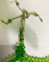 Green  Prayer 100 Beads Tasbih