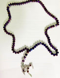 Blue Crystal  Prayer 100 Beads Tasbih