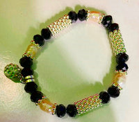Black Diamond cut Bracelet