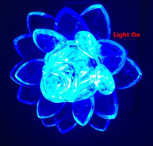 Romantic Lotus Flower Night Light Color Changing