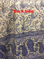 Kashmiri Shawl 100% pure Export Quality Color Blue