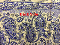 Kashmiri Shawl 100% pure Export Quality Color Blue