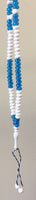 Islamic Tasbih 100 Beads Prayer Color Blue & White