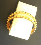 Bangle Gold Color Bracelets Size 2*12