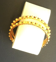Bangle Gold Color Bracelets Size 2*6