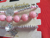 Lovely Pearl Queen head Bracelet