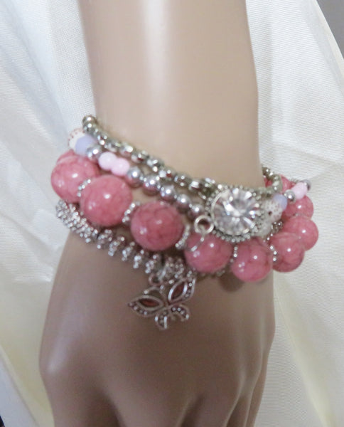 Lovely Pearl Queen head Bracelet