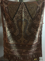 High-Quality Indian Shawl Scarf Orange