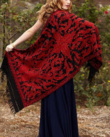 Kashmir Shawl Red
