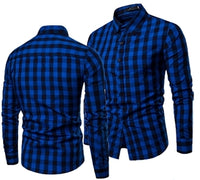 Men's Shirt Slim Fit British Style