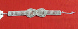 Silver Clear Crystal Rhinestone Bracelet