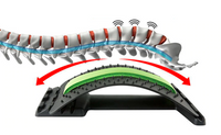Lumbar Back Stretcher Massage relaxation and relieve