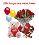 Gift & cake: