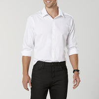 Men's Poplin Modern Fit Dress Shirt