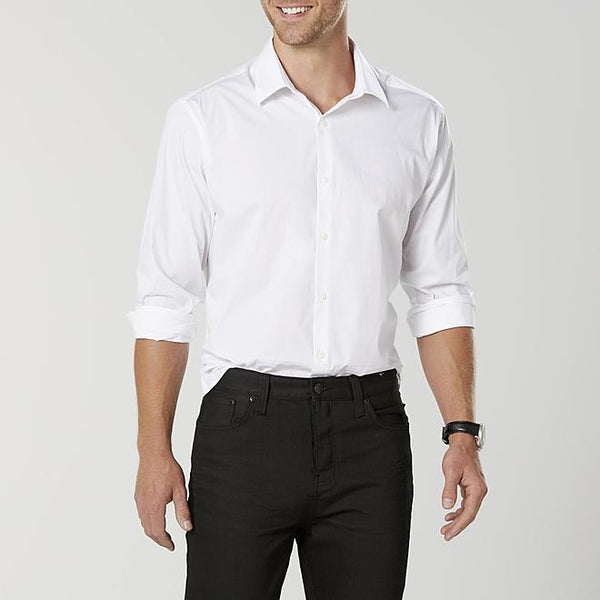 Men's Poplin Modern Fit Dress Shirt