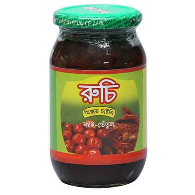 Ruchi Mixed Chutney (Boroi)/ রুচি মিশ্র চাটনি (বোরই) 4 Jar